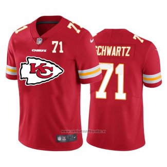 Camiseta NFL Limited Kansas City Chiefs Schwartz Big Logo Number Rojo