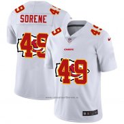 Camiseta NFL Limited Kansas City Chiefs Sorene Logo Dual Overlap Blanco