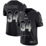 Camiseta NFL Limited Las Vegas Raiders Jackson Smoke Fashion Negro