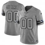 Camiseta NFL Limited Los Angeles Rams Personalizada Team Logo Gridiron Gris