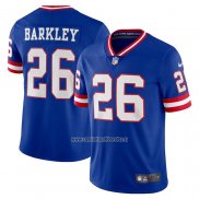 Camiseta NFL Limited New York Giants Saquon Barkley Classic Vapor Untouchable Azul