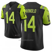 Camiseta NFL Limited New York Jets Sam Darnold Ciudad Edition Negro Verde