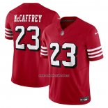 Camiseta NFL Limited San Francisco 49ers Christian McCaffrey Alterno Vapor F.U.S.E. Rojo
