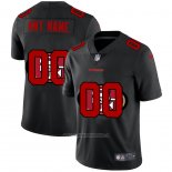 Camiseta NFL Limited San Francisco 49ers Personalizada Logo Dual Overlap Negro