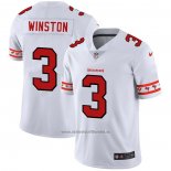 Camiseta NFL Limited Tampa Bay Buccaneers Winston Team Logo Fashion Blanco