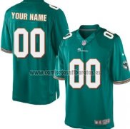 Camiseta NFL Miami Dolphins Personalizada Verde