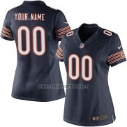 Camiseta NFL Mujer Chicago Bears Personalizada Azul