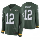 Camiseta NFL Therma Manga Larga Green Bay Packers Aaron Rodgers Verde
