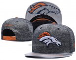 Gorra Denver Broncos Gris Blanco Naranja