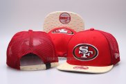 Gorra San Francisco 49ers Snapbacks Rojo2