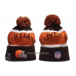 Gorro Beanie Cleveland Browns New Era Marron Naranja