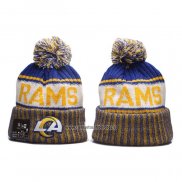 Gorro Beanie Los Angeles Rams Blanco Amarillo Violeta