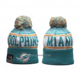Gorro Beanie Miami Dolphins Sideline Verde1