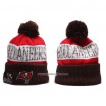 Gorro Beanie Tampa Bay Buccaneers Rojo Blanco Marron