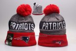 Gorro New England Patriots Rojo Gris