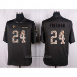 Camiseta NFL Anthracite Atlanta Falcons Freeman 2016 Salute To Service