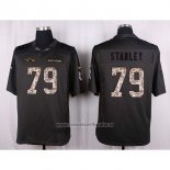 Camiseta NFL Anthracite Baltimore Ravens Stanley Apagado Salute To Service 2016 Gris