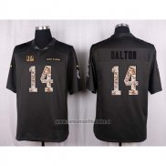 Camiseta NFL Anthracite Cincinnati Bengals Dalton Apagado Salute To Service Gris