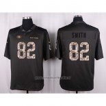 Camiseta NFL Anthracite San Francisco 49ers Smith 2016 Salute To Service