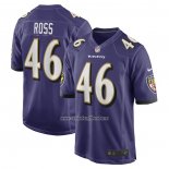 Camiseta NFL Game Baltimore Ravens Josh Ross Violeta