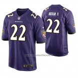 Camiseta NFL Game Baltimore Ravens Mark Ingram Jr. Violeta