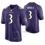 Camiseta NFL Game Baltimore Ravens Robert Griffin III Violeta