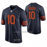 Camiseta NFL Game Chicago Bears Mitch Trubisky Navy Throwback