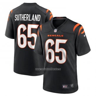 Camiseta NFL Game Cincinnati Bengals Keaton Sutherland Negro