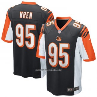 Camiseta NFL Game Cincinnati Bengals Renell Wren Negro