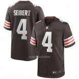 Camiseta NFL Game Cleveland Browns Austin Seibert Marron