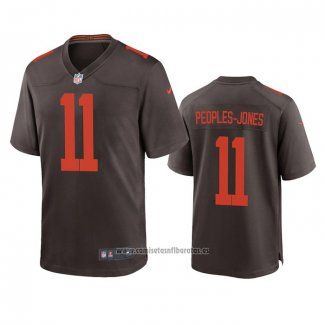 Camiseta NFL Game Cleveland Browns Donovan Peoples Jones Alterno Marron