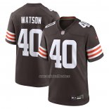 Camiseta NFL Game Cleveland Browns Nathaniel Watson Marron