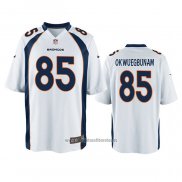 Camiseta NFL Game Denver Broncos Albert Okwuegbunam Blanco