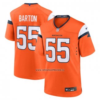 Camiseta NFL Game Denver Broncos Cody Barton Naranja