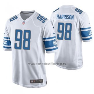 Camiseta NFL Game Detroit Lions Damon Harrison Blanco