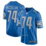 Camiseta NFL Game Detroit Lions Ryan Mccollum Azul