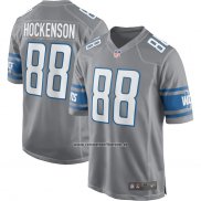 Camiseta NFL Game Detroit Lions T.j Hockenson Gris