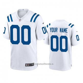 Camiseta NFL Game Indianapolis Colts Personalizada 2020 Blanco