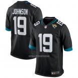 Camiseta NFL Game Jacksonville Jaguars Collin Johnson Negro