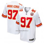 Camiseta NFL Game Kansas City Chiefs Felix Anudike-Uzomah Blanco