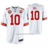 Camiseta NFL Game Kansas City Chiefs Tyreek Hill 60 Aniversario Typename Blanco
