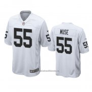 Camiseta NFL Game Las Vegas Raiders Tanner Muse Blanco