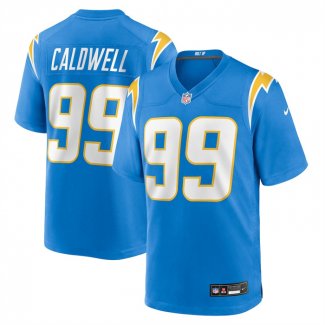 Camiseta NFL Game Los Angeles Chargers Jamaree Caldwell Azul
