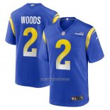 Camiseta NFL Game Los Angeles Rams Robert Woods 2 Azul
