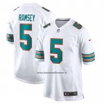 Camiseta NFL Game Miami Dolphins Jalen Ramsey Alterno Blanco