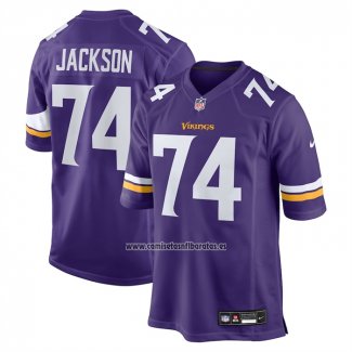 Camiseta NFL Game Minnesota Vikings Donovan Jackson 2025 NFL Draft First Round Pick Violeta