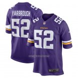 Camiseta NFL Game Minnesota Vikings Eddie Yarbrough Violeta