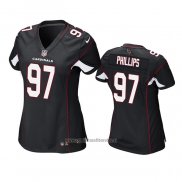 Camiseta NFL Game Mujer Arizona Cardinals Jordan Phillips Negro