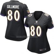 Camiseta NFL Game Mujer Baltimore Ravens Gillmore Negro
