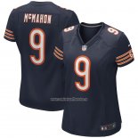 Camiseta NFL Game Mujer Chicago Bears Jim Mcmahon Retired Azul